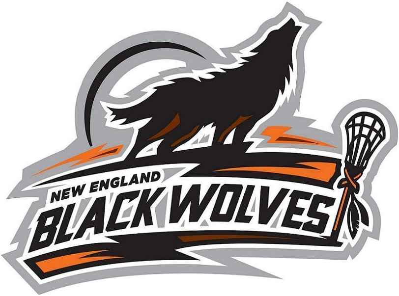 new england black wolves 2014-pres primary logo iron on transfers for clothing